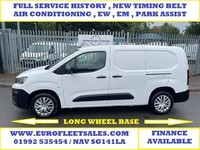 2020 Peugeot Partner 850 1.5 BlueHDi 100 Professional L2 LONG WHEEL BASE  PANEL 
