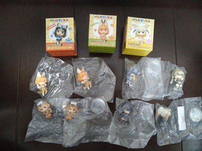 Kemono Friends Japari Library Mini Figure lot of 11 Chobimel Petit Capsule Q  