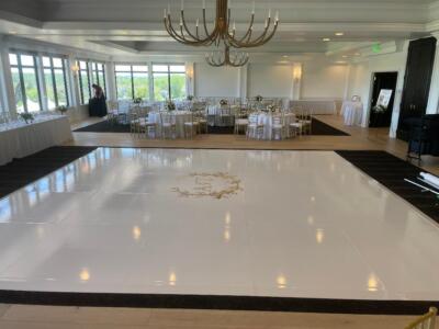 Dance Party Wedding Floor Cover Vinyl Wrap Removable Adhesive Decal Sticker