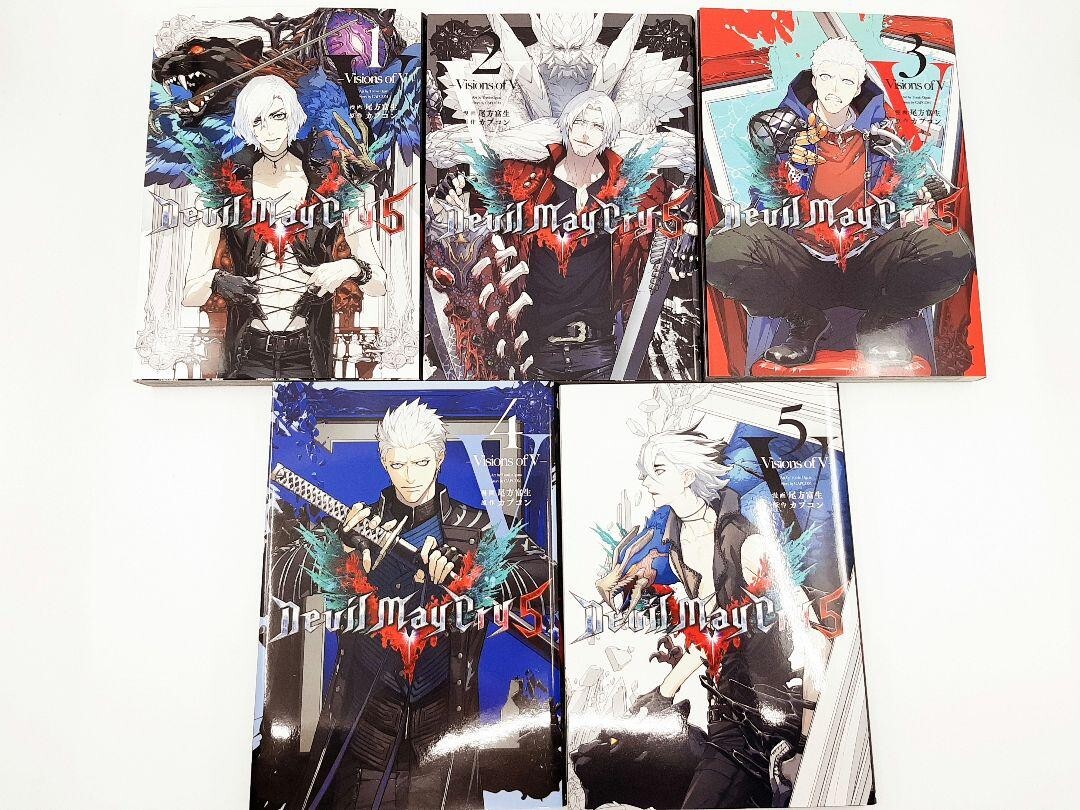 Devil May Cry 5 – Visions of V –全巻セット Devil May Cry 5 Visions of V 1-5 set Japanese Comic Manga