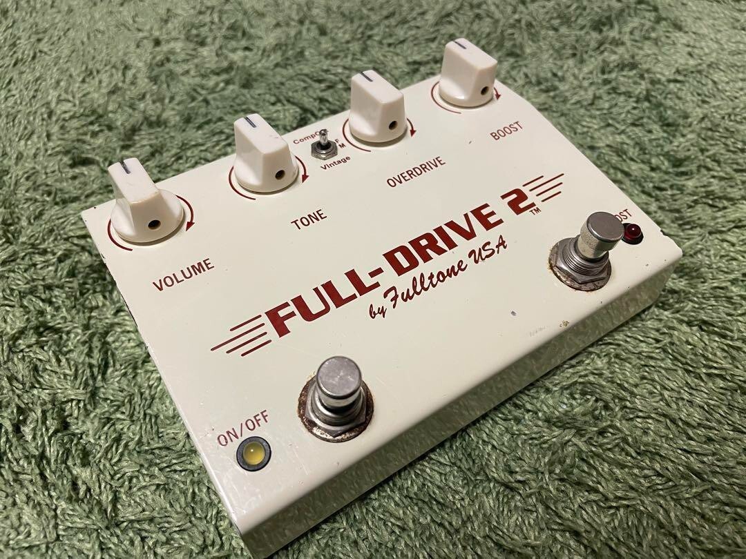 ギター Fulltone Full-Drive2 Vintage Cream Fulltone Custom Shop FULLDRIVE 2 Vintage Cream 03 (no250525