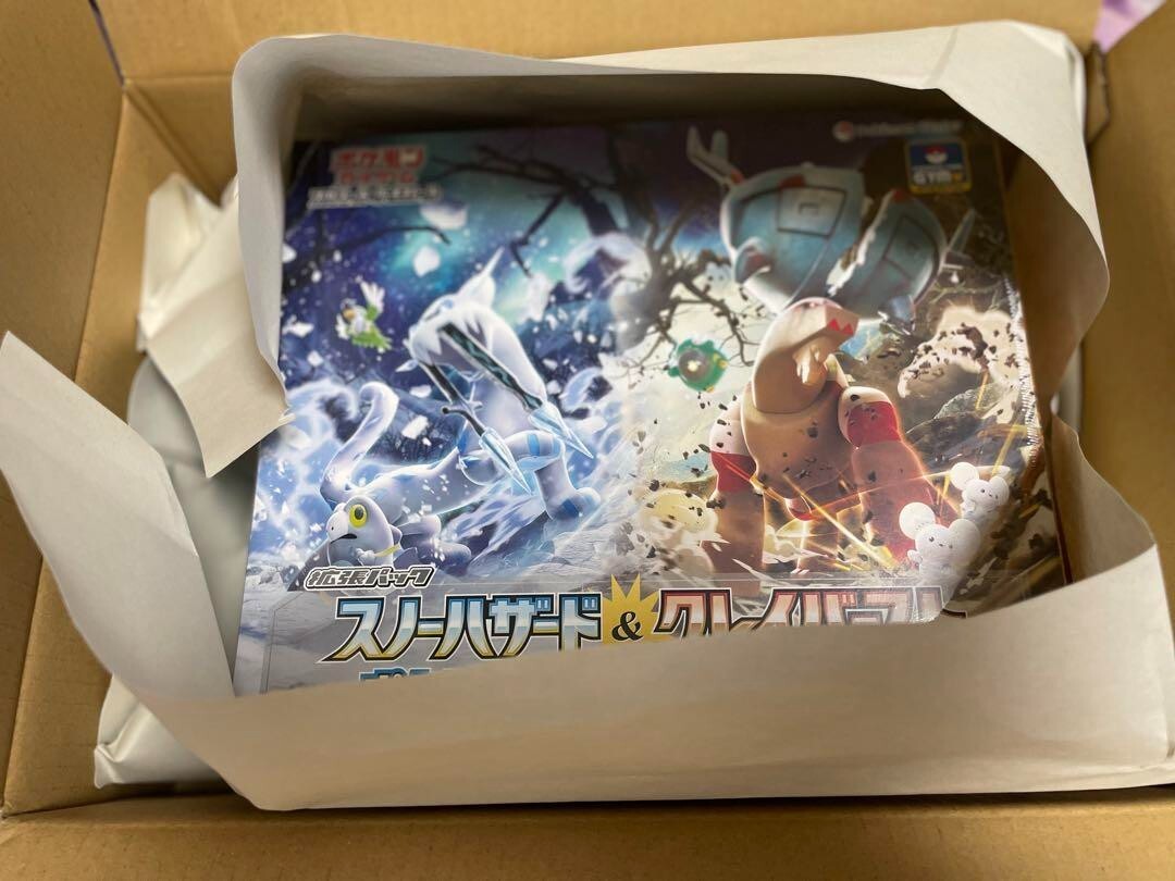 Pokemon Card Expansion Pack Snow Hazard & Clay Burst Pokemon