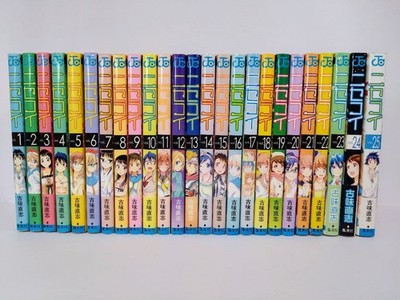 Nisekoi Vol.1-25 Complete Comics Set Japanese Ver Manga