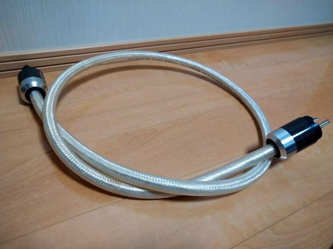 ACROLINK 6N-PC6100 高級オーディオ電源ケーブル ACROLINK 6N-PC6100 AC Power Cable 1.5m USED JAPAN acrotec