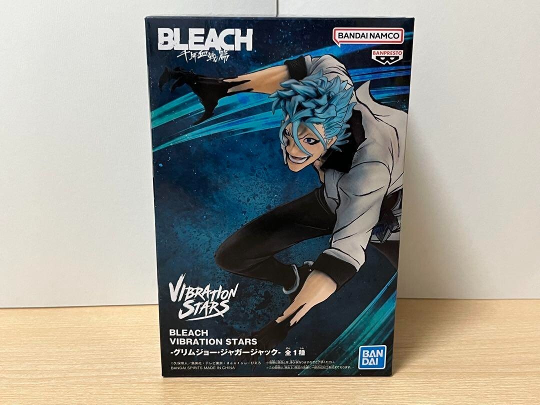 BLEACH フィギュア vibration stars グリムジョー 33個 BLEACH VIBRATION STARS Grimmjow Jaegerjack Figure New Japan