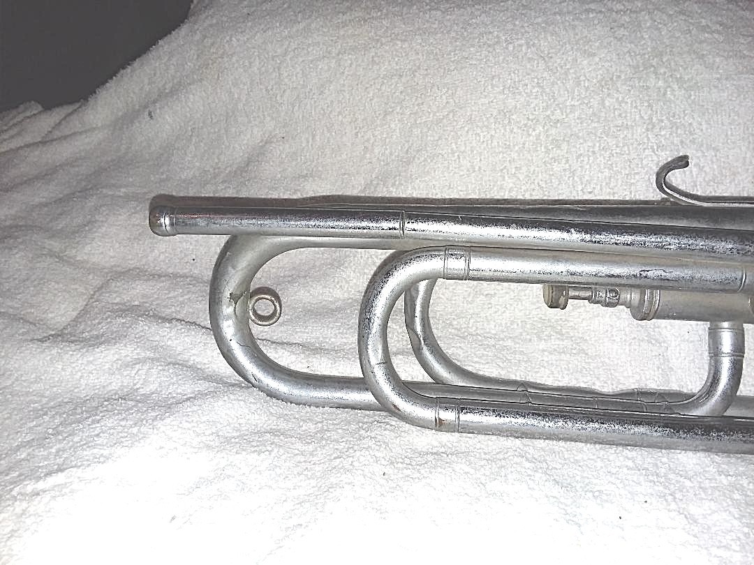 Antique C.G. Conn Single Valve Trumpet. 1909-1910 . #111026