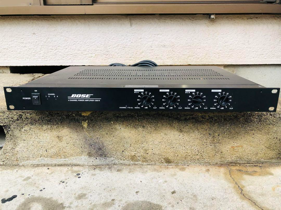 BOSE 1200VI 4チャンネルアンプ(ジャンク) BOSE 1200VI 4チャンネルアンプ(ジャンク) ジャンク】 BOSE