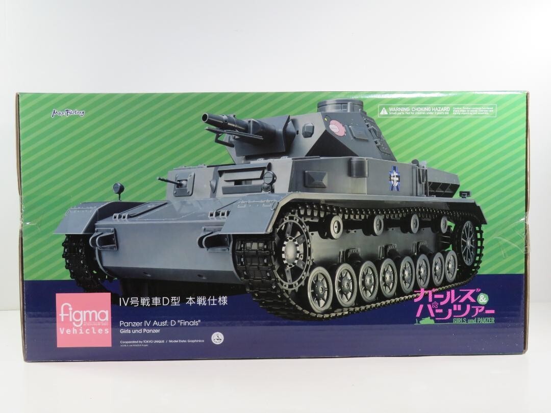 figma Vehicles Girls & Panzer 1/12 Panzer IV Type D Main
