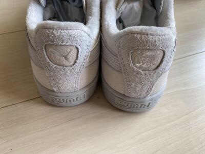 Pre-owned Puma X One Piece Suede Lufy Gear 5 Feather Gray 396524-01 Men's Us8.0 26.0cm