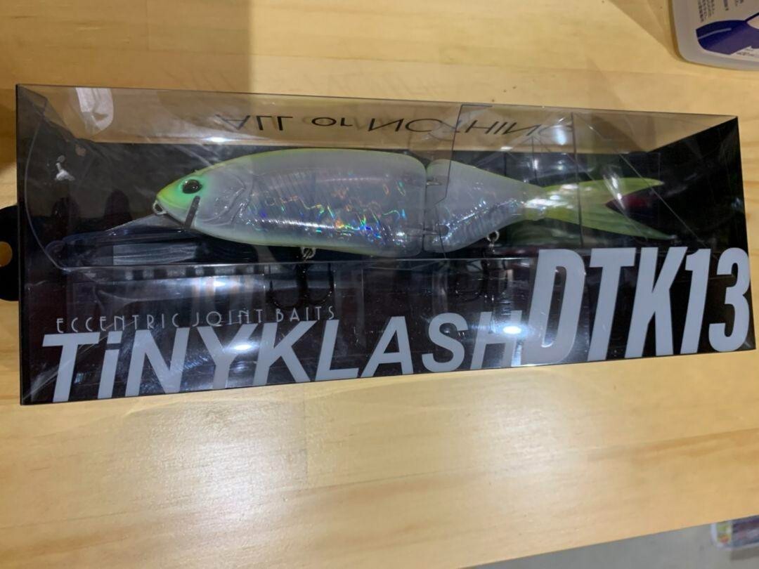 DRT TINY KLASH DTK13 Low Floating Lemonade Color Swimbait