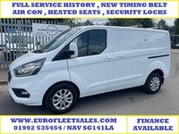 2020 Ford Transit Custom 2.0 EcoBlue 130ps Low Roof Limited Van PANEL VAN Diesel
