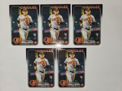 2024 Topps Update Series - Rookie Debut #US97 Jackson Holliday RC X5 LOT