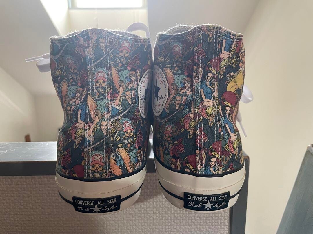 Pre-owned Converse Rare Men's9 One Piece×  Collaboration Shoes Sneaker Luffy Chopper In Multicolor
