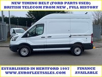 2018 Ford Transit 2.0 TDCi 130ps H3 Van PANEL VAN Diesel Manual