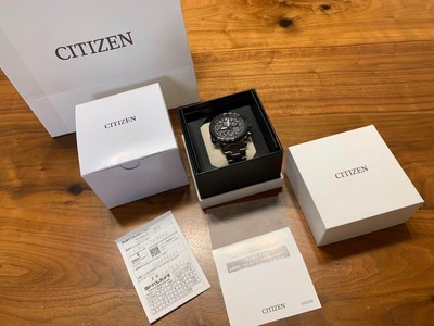 CITIZEN Promaster SKY  JY8025-59E Eco-Drive GPS Titanium Black Men's Watch New
