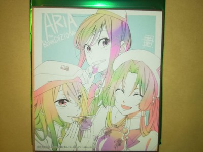 ARIA The BENEDIZIONE Benefit Mini Colored Drawing Paper Akari Aika Japan Anime