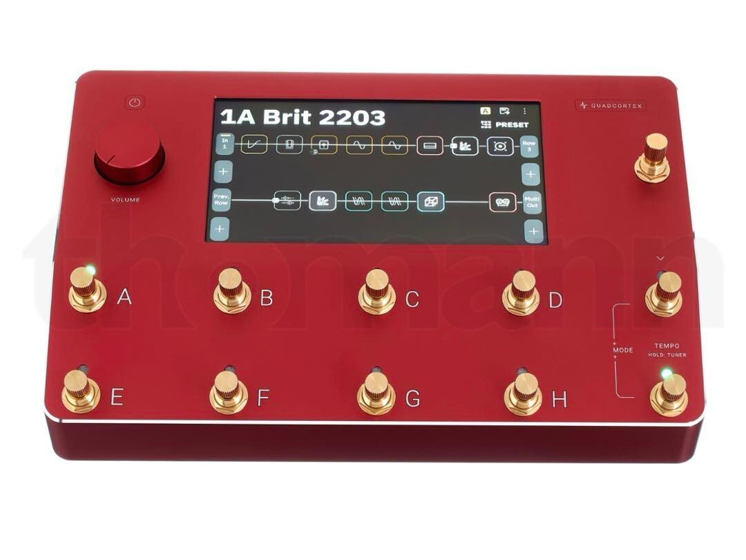 Neural DSP Quad Cortex Limited Color Edition/Red Gold From