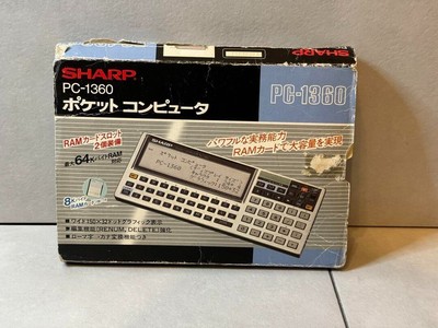 SHARP Pocket Computer PC-1360 Vintage