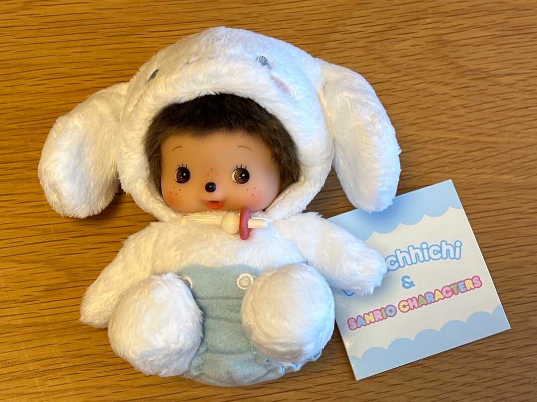 【 BABY MILO X CINNAMOROLL 】PLUSH DOLL A BATHING APE BABY MILO x SANRIO CINNAMOROLL PLUSH DOLL