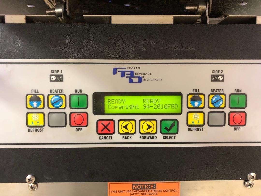 Frozen Beverage Dispenser FBD 2 Barrel Flavor slushy machine ICEE / SLURPEE