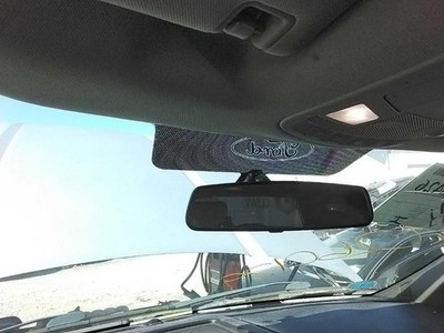 Used Front Center Interior Rear View Mirror fits: 2015 Ford F150 PICKUP manual d