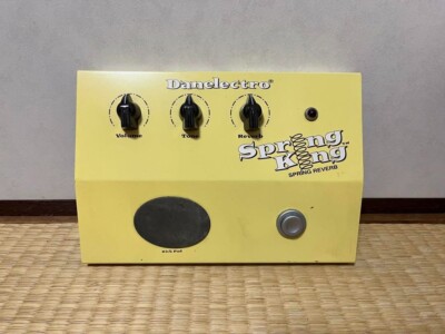 Danelectro Spring King Spring Reverb Pedal Confirmed Operation Free Shipping