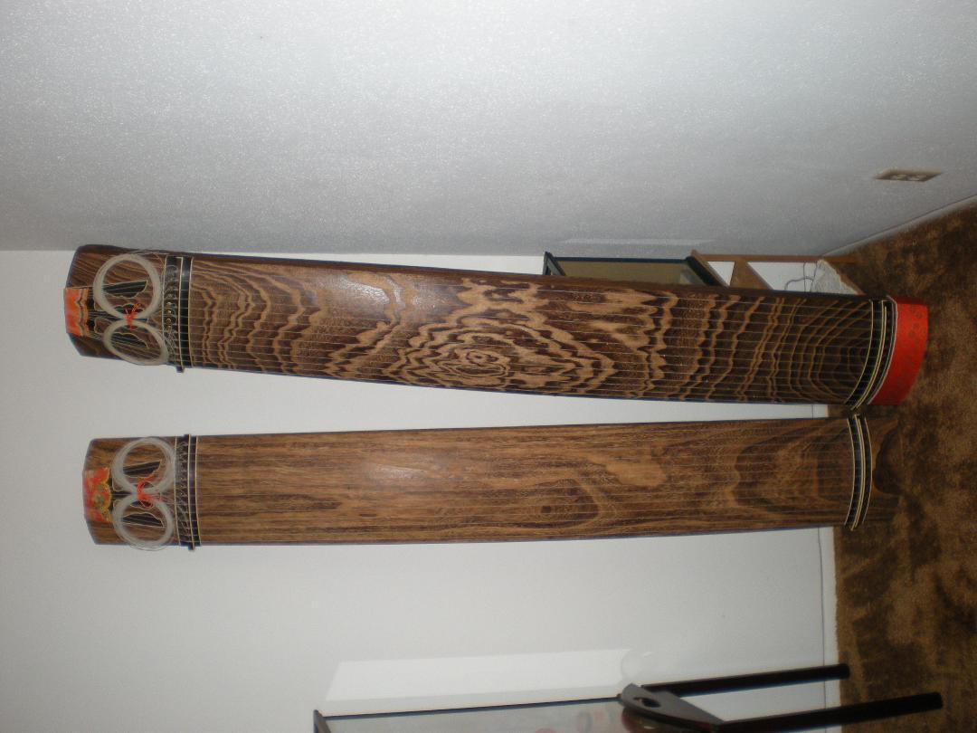 3 Japanese Koto 2 - 6 Ft. and 1 - 5 ft. 13 String