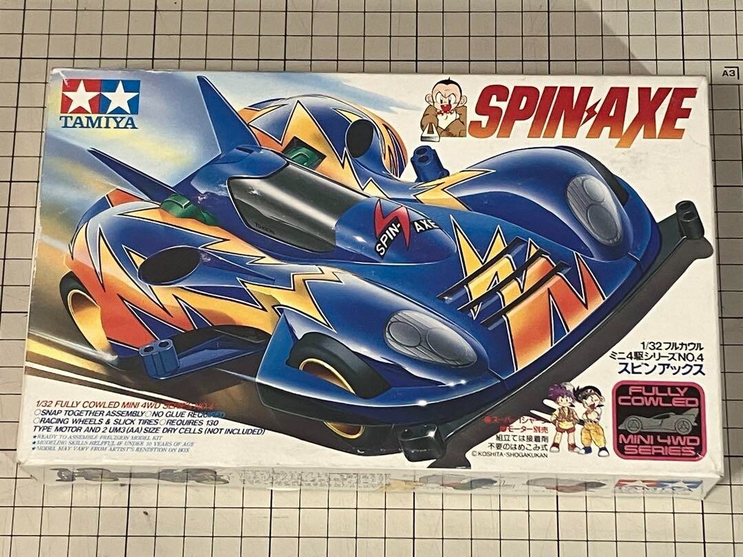 TAMIYA SPIN AXE スピンアックス シルバーメッキボディ ミニ四駆 タミヤ 1/32 ミニ四駆PROシリーズ スピンアックスMk.II | タミヤ