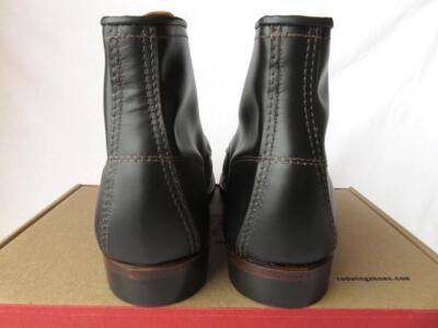 Pre-owned Red Wing Shoes Red Wing 9060 Beckman Boot Flat Box Width D Black Men Size 9.5d High Top Leather