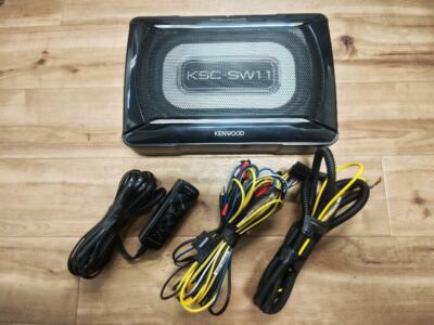 カーオーディオ KENWOOD KSC-SW1300 TUNE UP SUB WOOFER Kenwood KSC-SW1300 Tune up sub woofer 160watts - YouTube