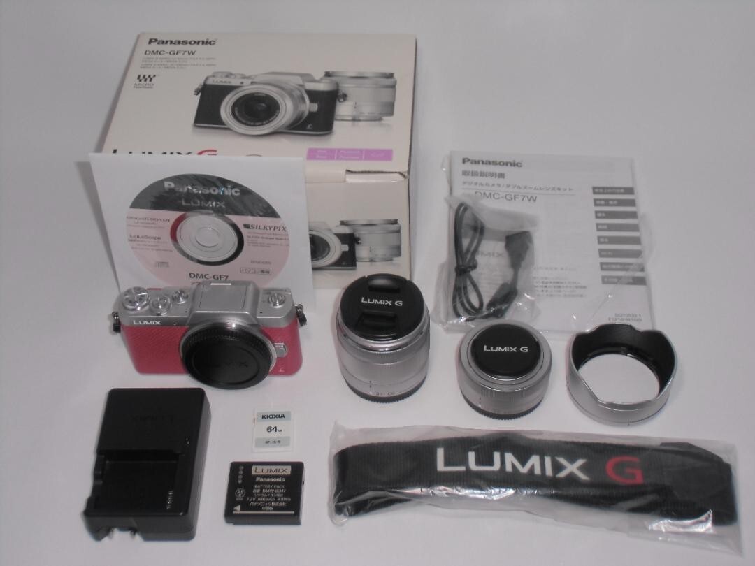 ＊完動品　Panasonic LUMIX G DMC-GF7W 概要 デジタル一眼カメラ/ダブルレンズキット DMC-GF7W | LUMIX