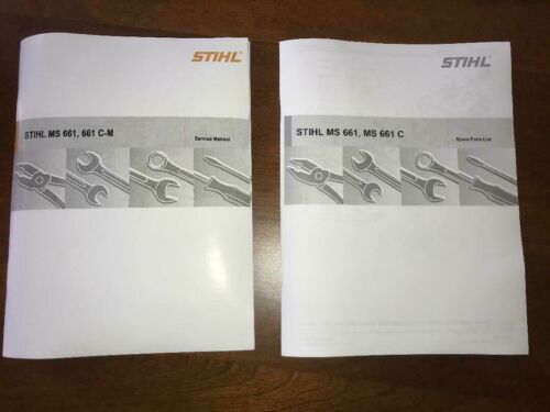 MS 661 MS661 C C-M Stihl Service Workshop Repair & Illustrated Parts List Manual