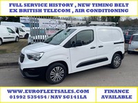 2019 Vauxhall COMBO CARGO 2300 1.6 Turbo D 100ps H1 Edition Van PANEL VAN Diesel