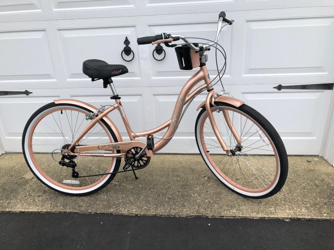 Kent 72653 26 inch Bayside Cruiser Bike - Rose Gold | eBay