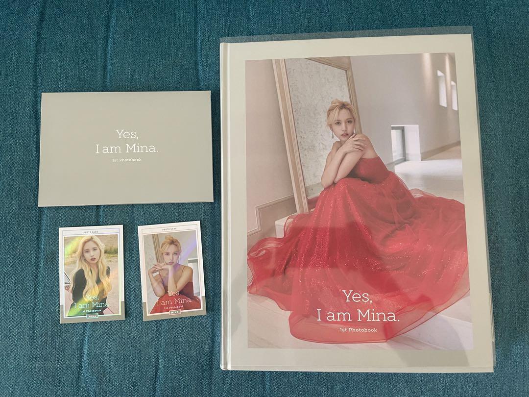 Yes,I am Mina 〜Gray ver〜 TWICE Yes I Am Mina. Gray ver. Mina Photo Book and Photo