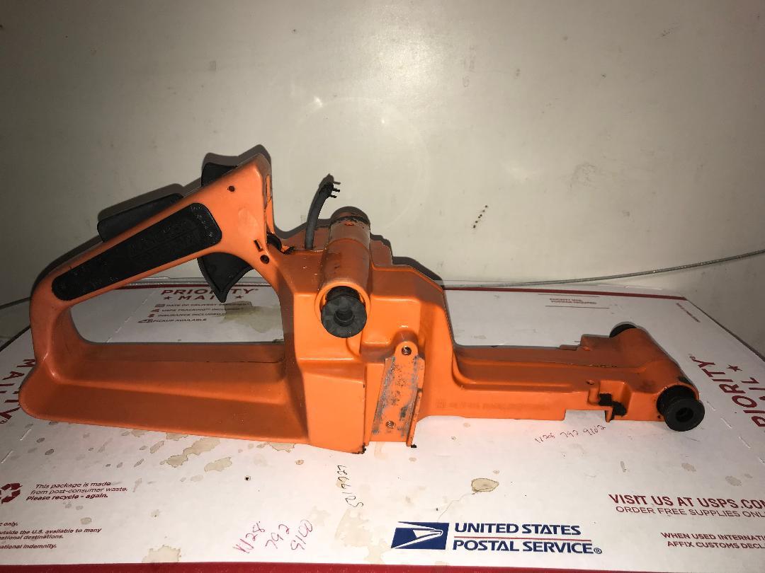 OEM Husqvarna 55, 51, 51 Rancher Chainsaw Throttle Handle Gas Tank Housing