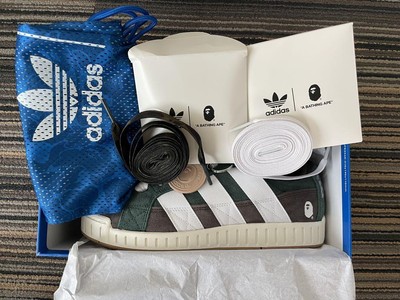 A Bathing Ape Adidas Originals Low Suit N Bape Size US8