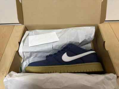 Nike SB Dunk Low FJ1674-400 Orange Label Navy Gum Light Brown men's JP27.5 US9.5