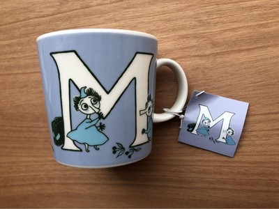 Arabia Moomin Mug Alphabet Collection 400ml - No Box, Used