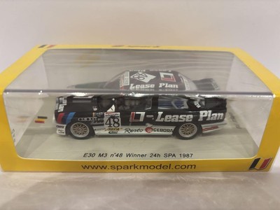Spark 1/43 BMW E30 M3 Winner 24H Spa 1987 Minicar | eBay