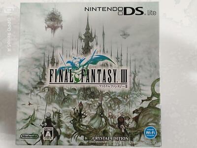 Final Fantasy III Crystal Edition Japan White Handheld Final Fantasy III Crystal Edition Japan White Handheld