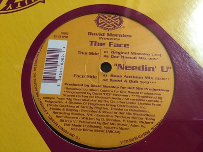 David Morales The Face / Needin' U