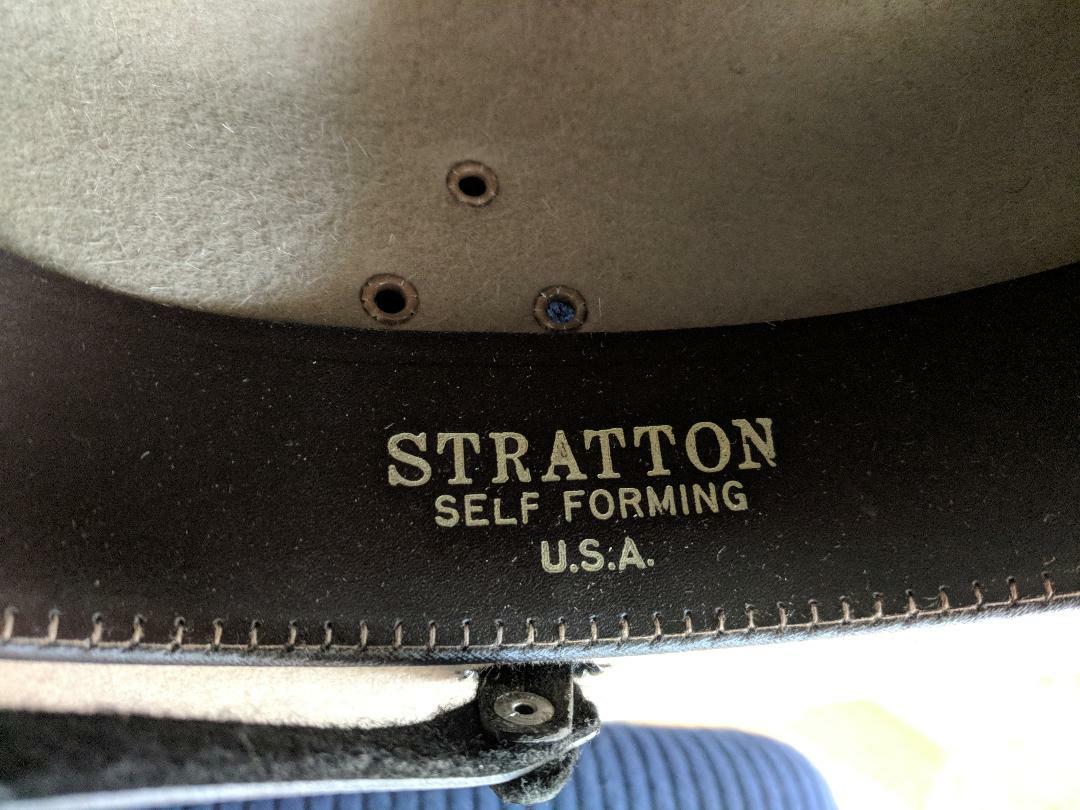 Stratton Hat Felt Campaign Trooper Parks Size 7 Hat USA