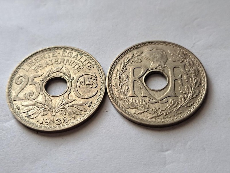 25 Centimes Lindauer  1938  (  Sup  )