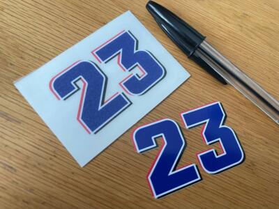 Enea Bastianini Number 23 (Very Small Pair) - UK SELLER