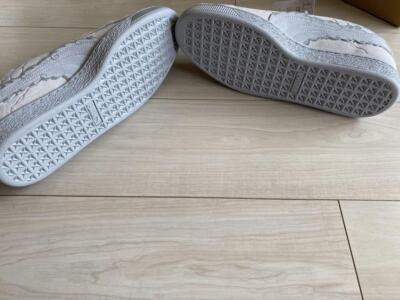 Pre-owned Puma X One Piece Suede Lufy Gear 5 Feather Gray 396524-01 Men's Us8.0 26.0cm