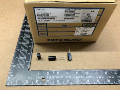 (100 pcs) UVR1E102MPA NICHICON, 1000uF 25V 85*c, Radial Electrolytic Capacitor