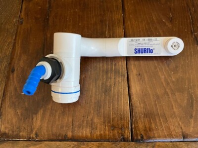 Shurflo by Pentair Water Faucet w/o Switch - White (Model# 94-009-12)