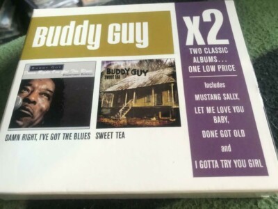 Buddy Guy ''Damn Right I've Got the Blues/Sweet Tea'' 2 cd set Sony Jive
