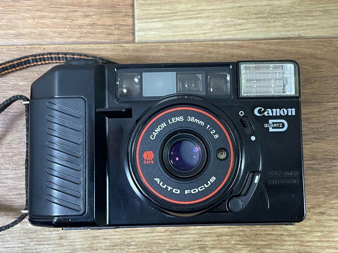 Near Mint] Canon Autoboy 2 QD Black Point & Shoot 35㎜ Film